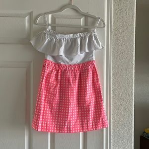 Lilly Pulitzer strapless mini dress